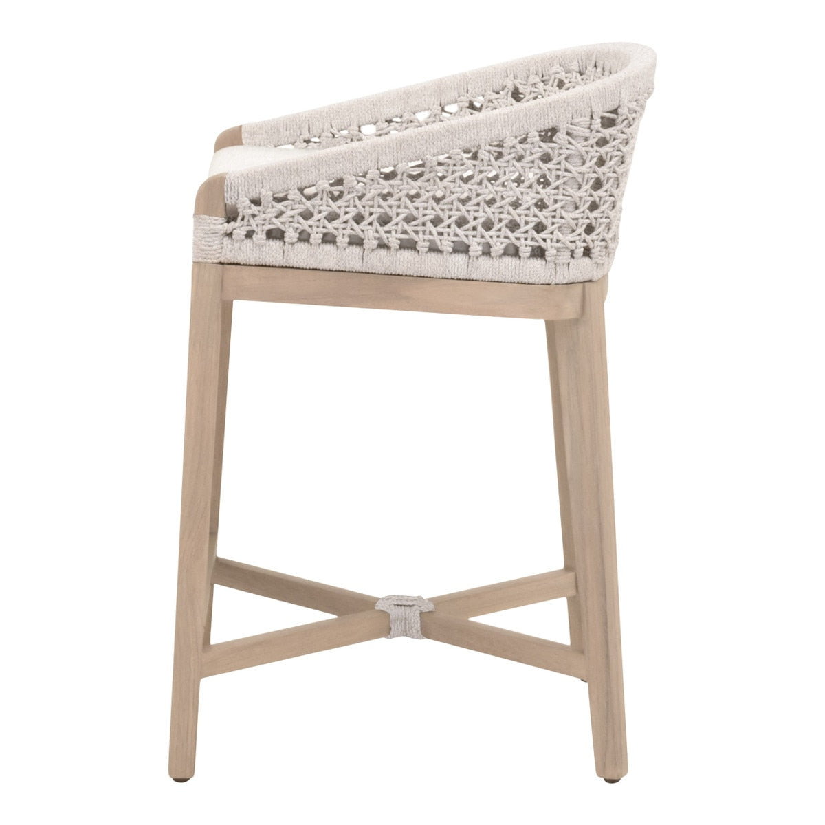 Montecito Rope Outdoor Counter Stool-Outdoor Counter Stools-Essentials For Living-LOOMLAN