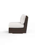 Sunset West Montecito Sunbrella Armless Outdoor Club Chair