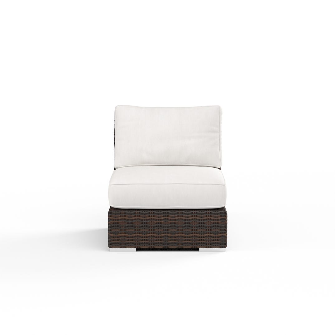 Sunset West Montecito Sunbrella Armless Outdoor Club Chair