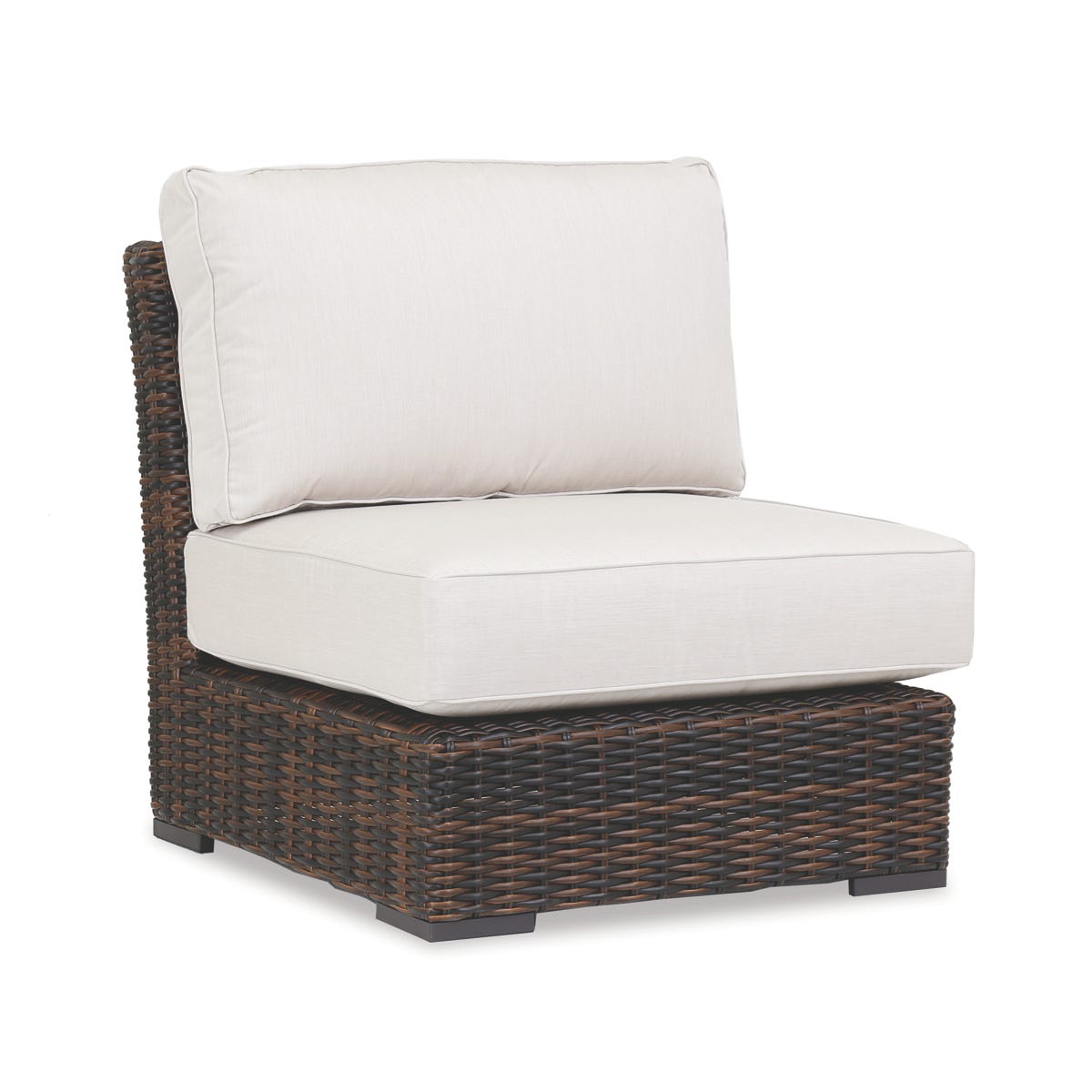 Sunset West Montecito Sunbrella Armless Outdoor Club Chair