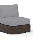Sunset West Montecito Sunbrella Armless Outdoor Club Chair
