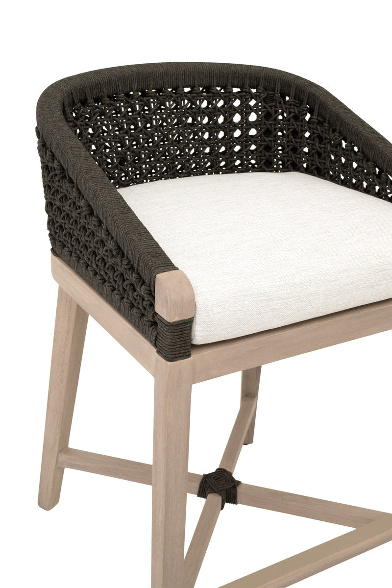 Montecito Rope Outdoor Counter Stool