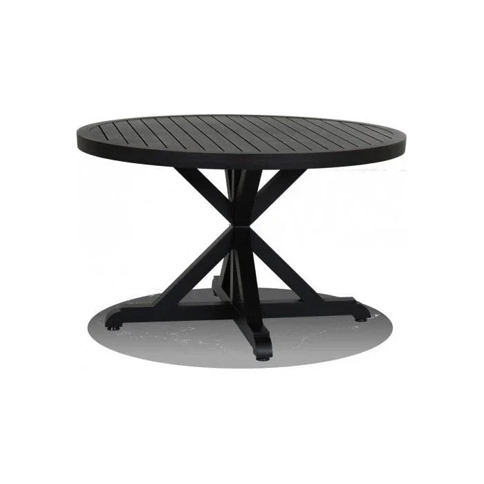 Sunset West Monterey Aluminum Round Outdoor Dining Table