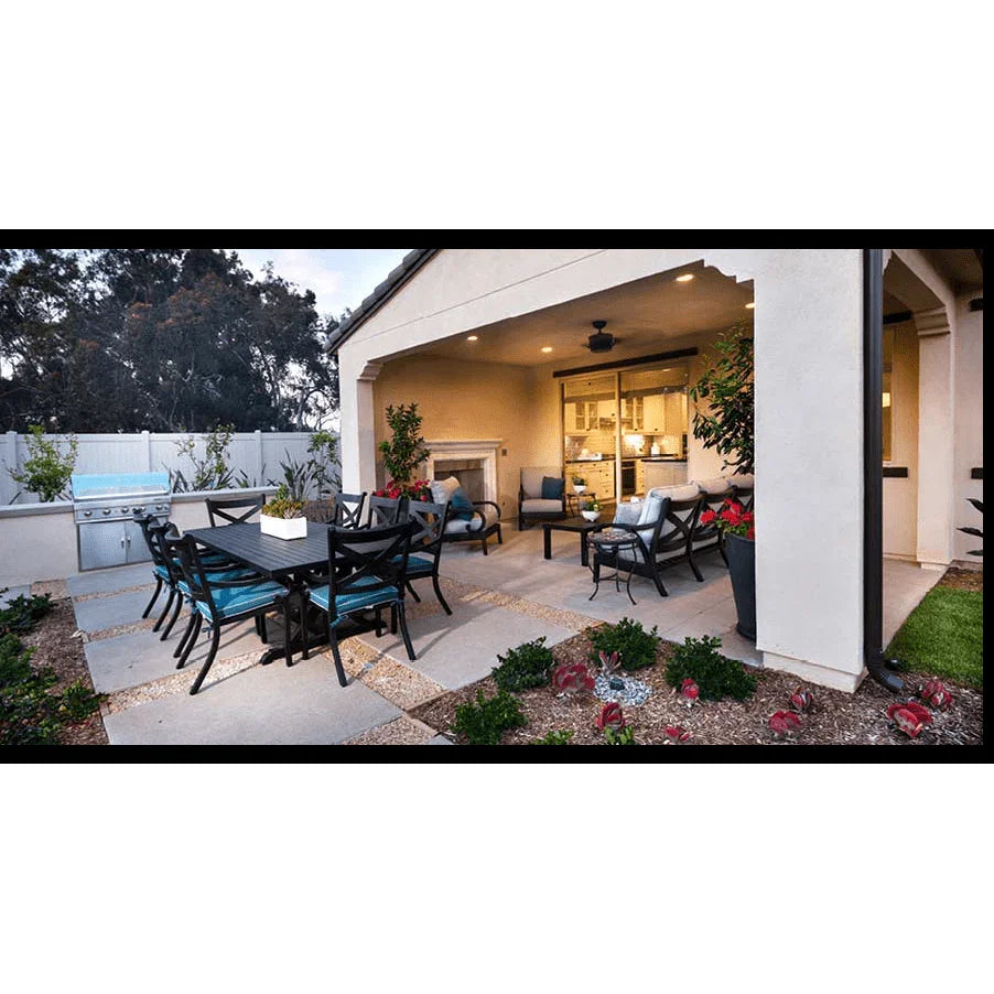 Sunset West Monterey Aluminum Round Outdoor Dining Table