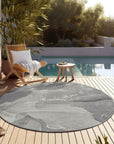 Addison Rugs Muted Whispers Grey Washable Indoor-Outdoor Rug