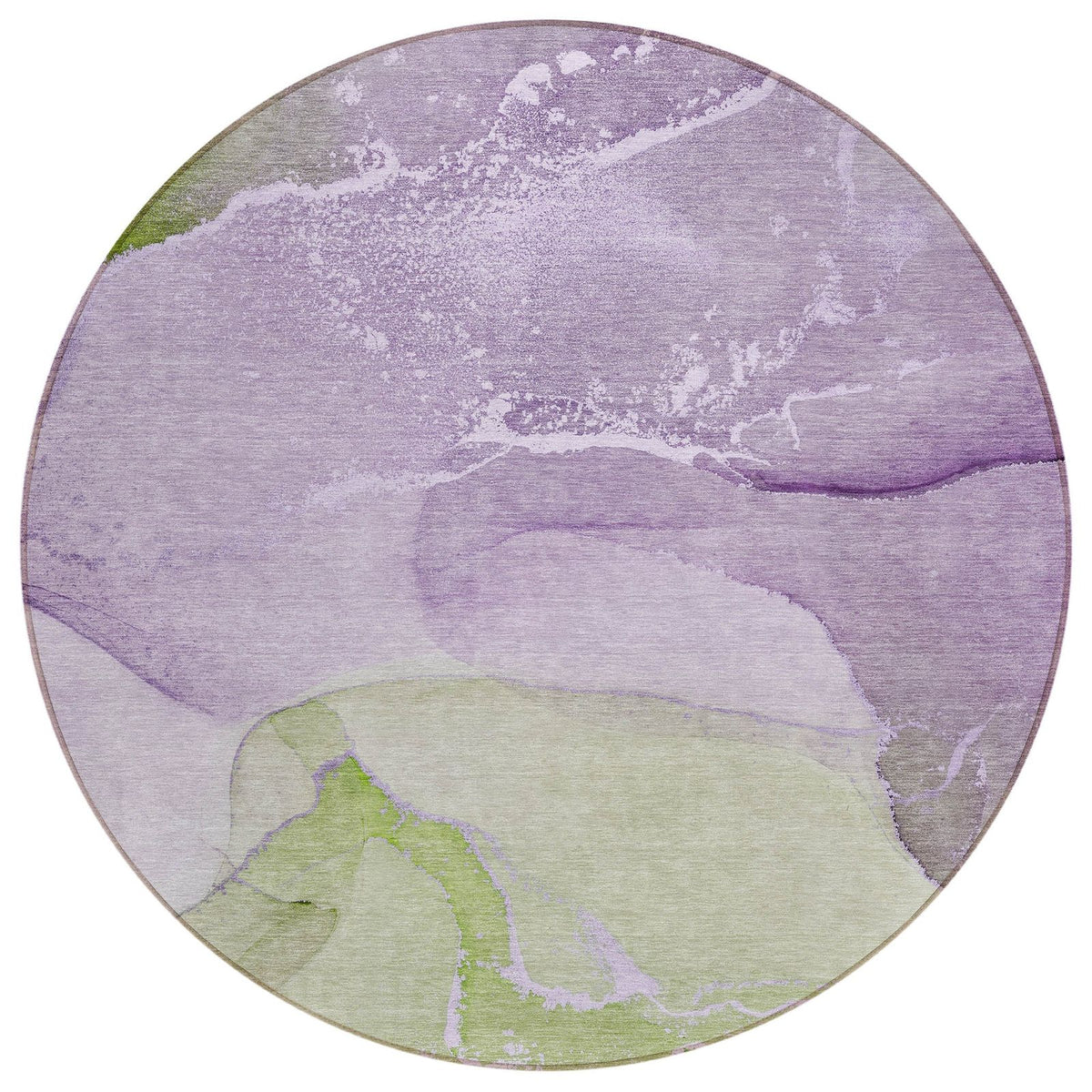 Addison Rugs Muted Whispers Purple Washable Indoor-Outdoor Rug