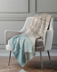 Addison Rugs Muted Whispers Teal Washable Indoor-Outdoor Rug