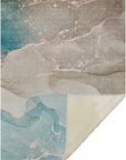 Addison Rugs Muted Whispers Teal Washable Indoor-Outdoor Rug
