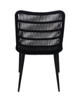 Naples Grey Fabric Outdoor Dining Chair 2PC-Outdoor Dining Chairs-LH Imports-LOOMLAN