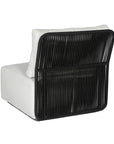 Naples White Fabric Outdoor Modular Sofa