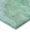 Addison Rugs Naelain Blue Washable Indoor-Outdoor Rug