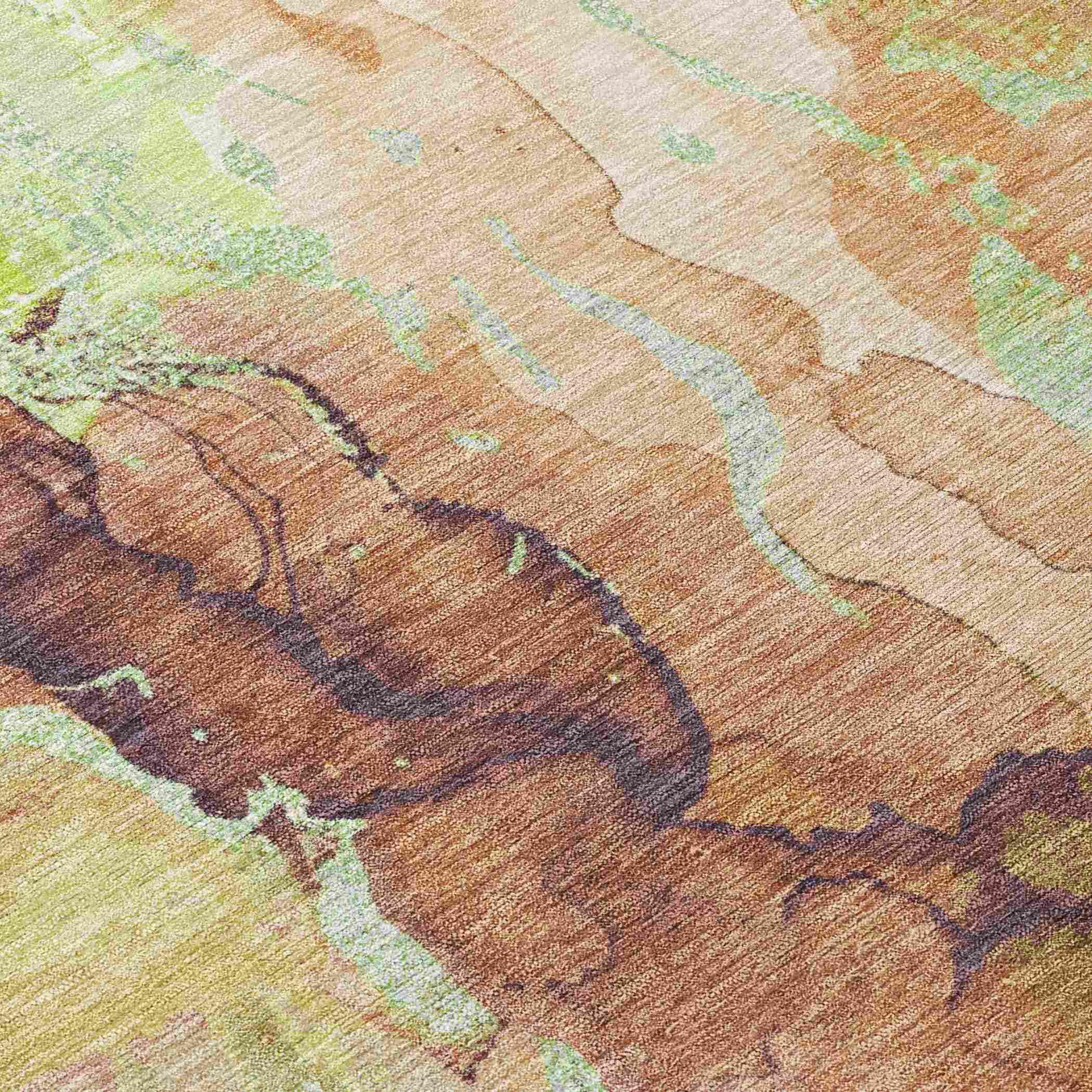 Addison Rugs Naelain Brown Washable Indoor-Outdoor Rug