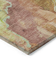 Addison Rugs Naelain Brown Washable Indoor-Outdoor Rug