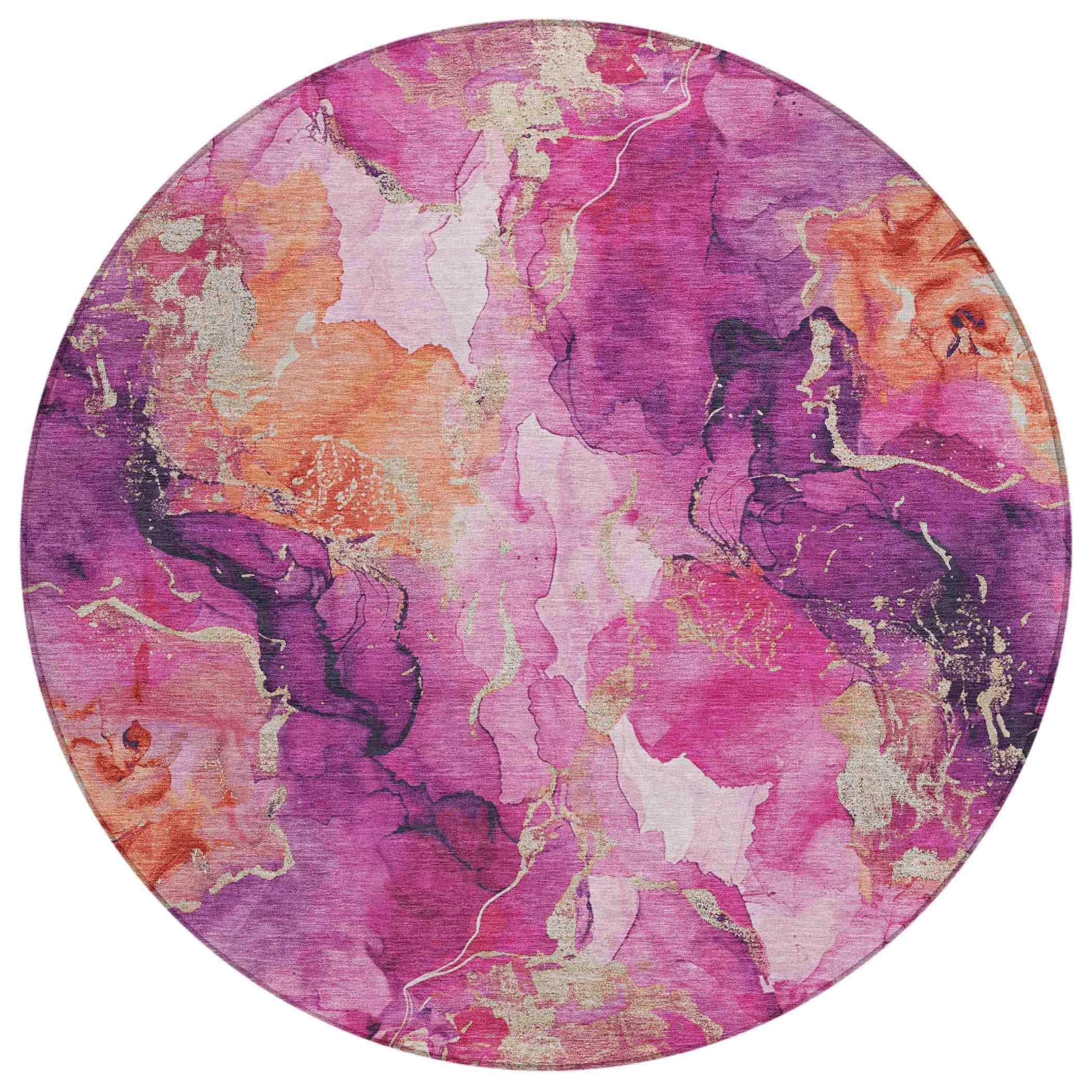 Addison Rugs Naelain Red Washable Indoor-Outdoor Rug