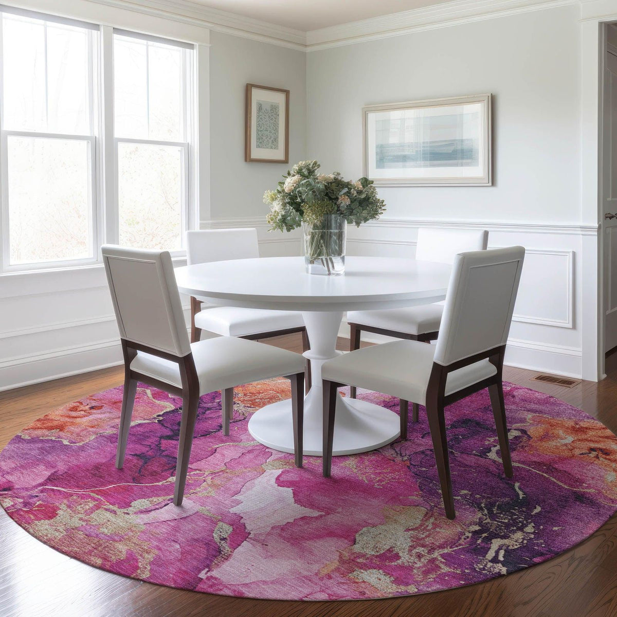 Addison Rugs Naelain Red Washable Indoor-Outdoor Rug