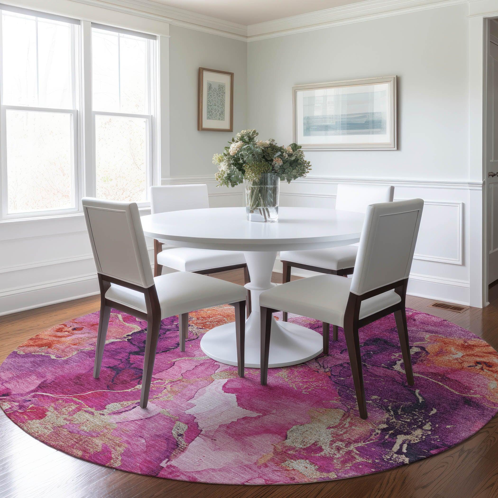 Addison Rugs Naelain Red Washable Indoor-Outdoor Rug