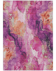 Addison Rugs Naelain Red Washable Indoor-Outdoor Rug