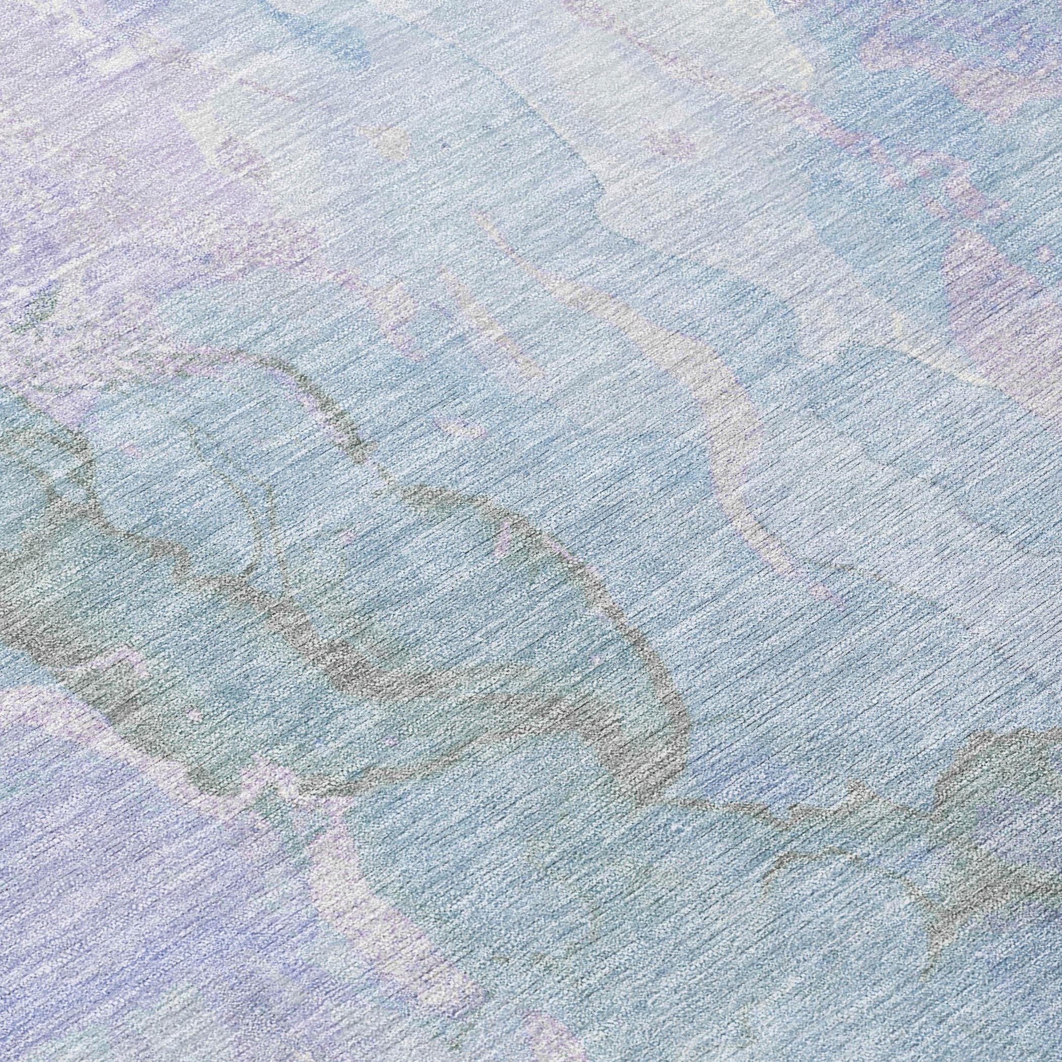 Addison Rugs Naelain Sky Washable Indoor-Outdoor Rug
