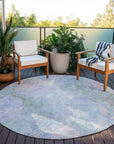 Addison Rugs Naelain Sky Washable Indoor-Outdoor Rug