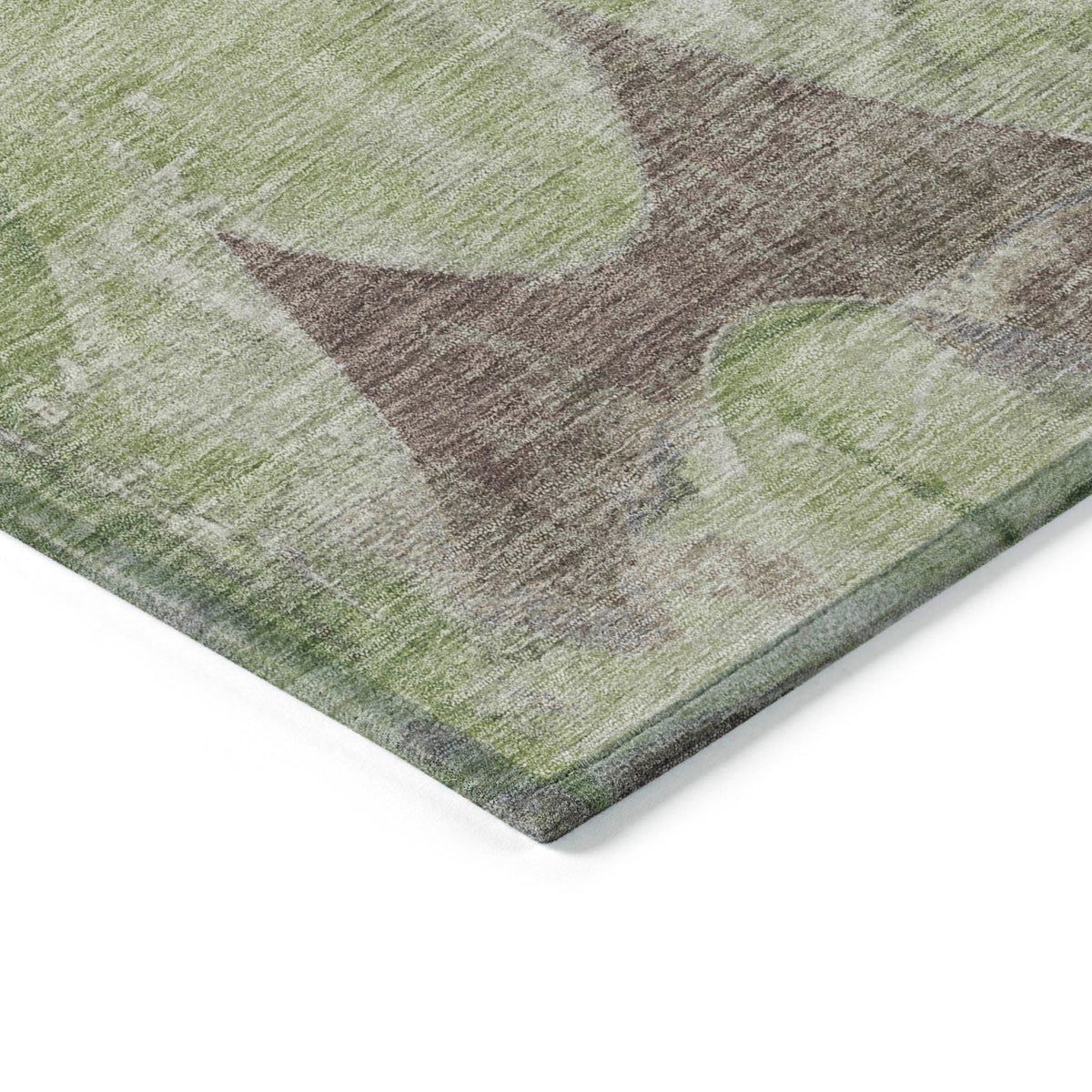 Addison Rugs Naelara Green Washable Indoor-Outdoor Rug