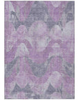 Addison Rugs Naelara Purple Washable Indoor-Outdoor Rug
