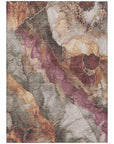 Addison Rugs Naelien Brown Washable Indoor-Outdoor Rug
