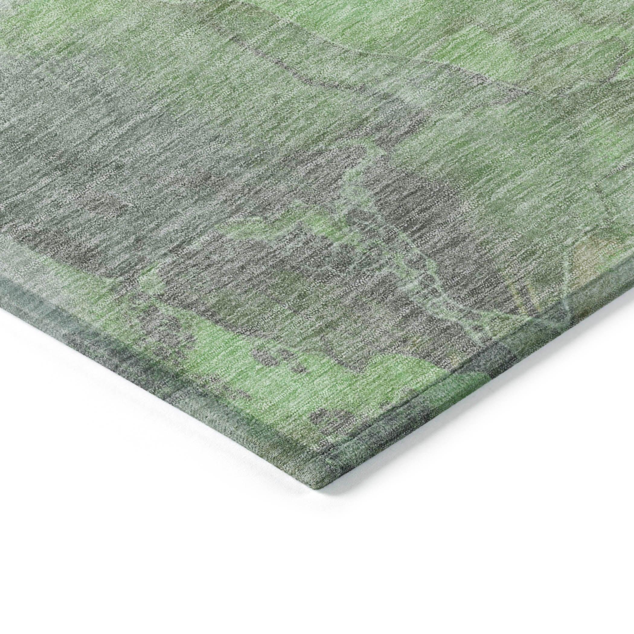 Addison Rugs Naelien Green Washable Indoor-Outdoor Rug