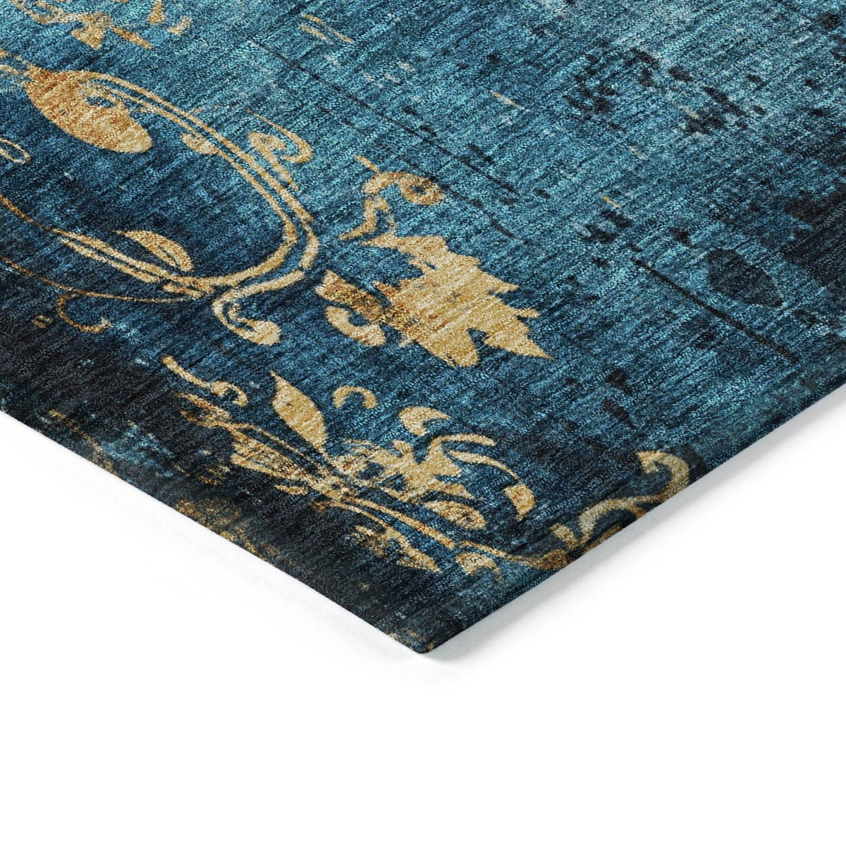 Addison Rugs Naelion Blue Washable Indoor-Outdoor Rug