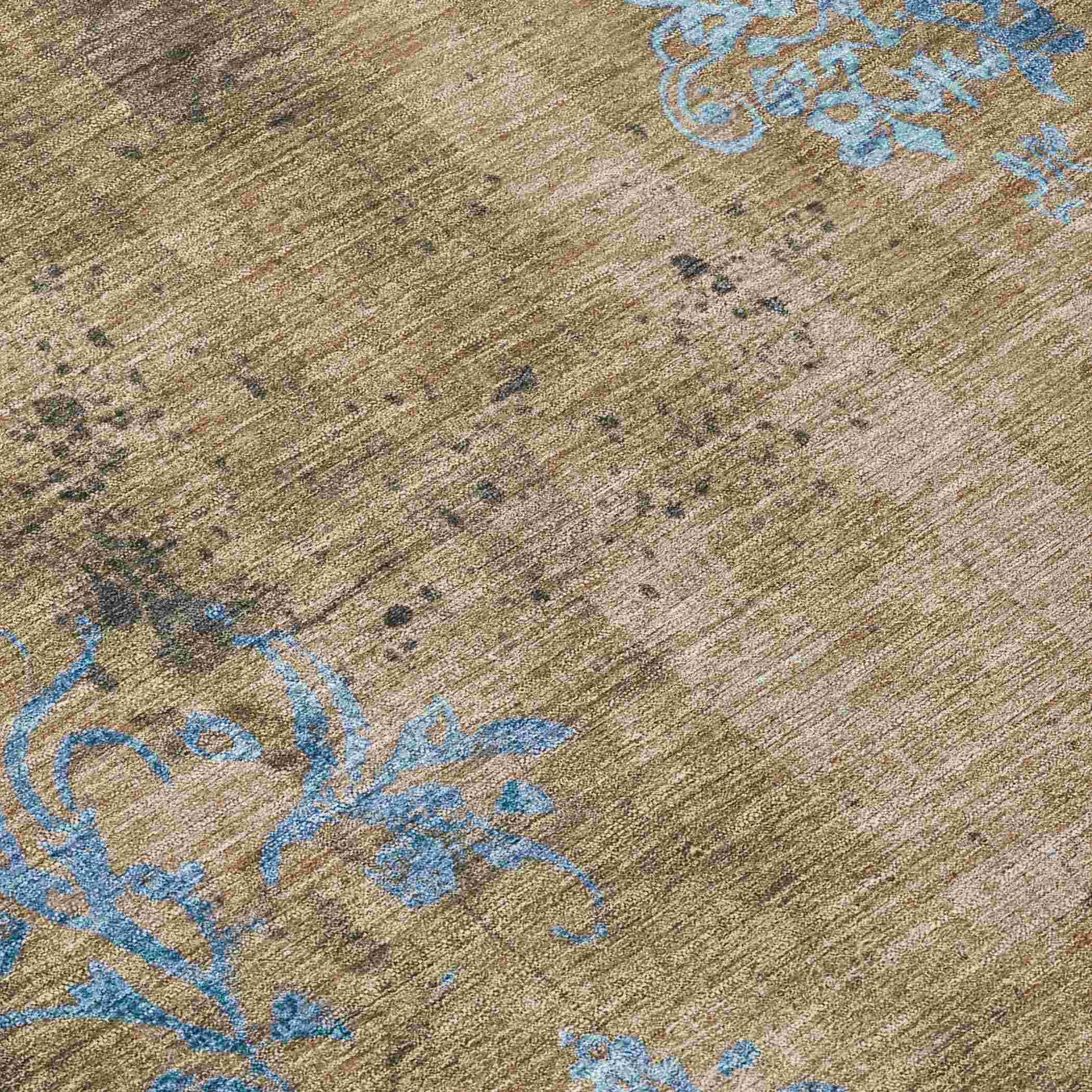 Addison Rugs Naelion Brown Washable Indoor-Outdoor Rug