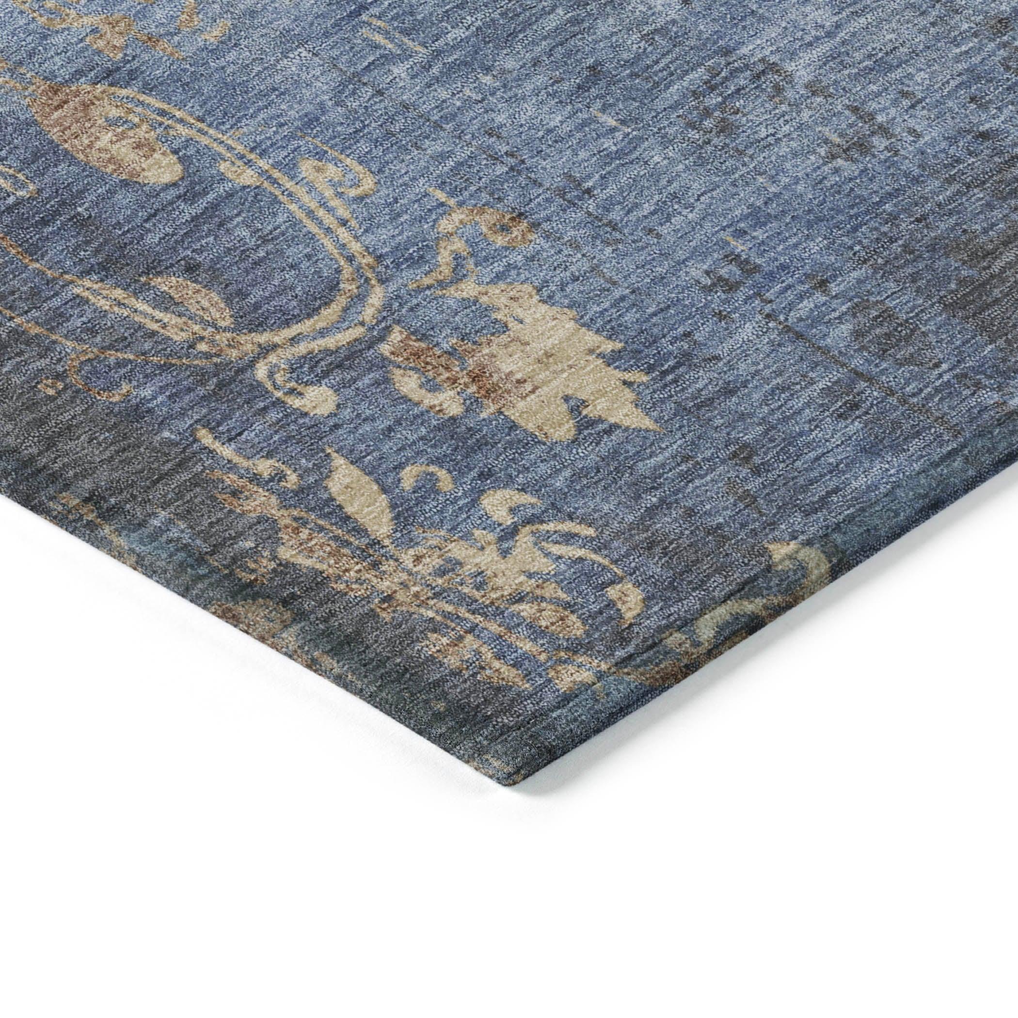 Addison Rugs Naelion Denim Washable Indoor-Outdoor Rug