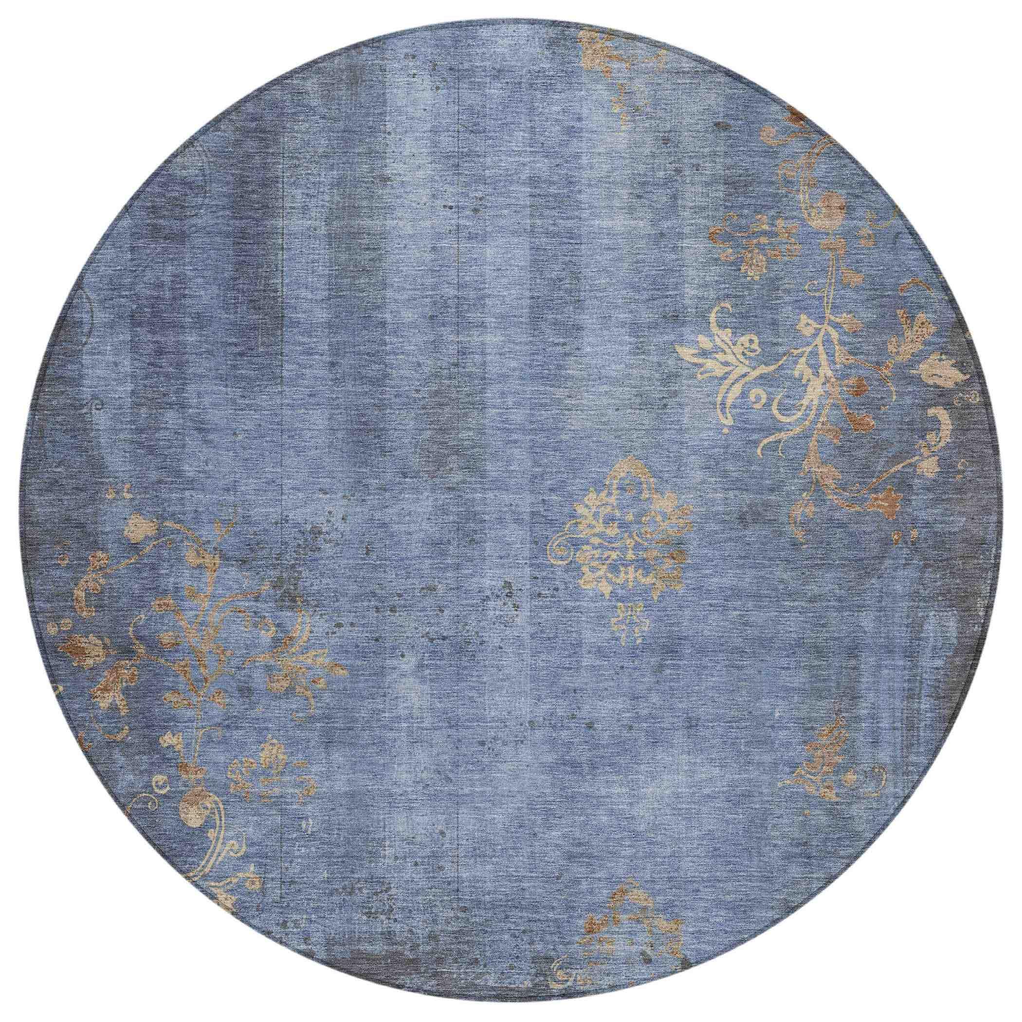 Addison Rugs Naelion Denim Washable Indoor-Outdoor Rug
