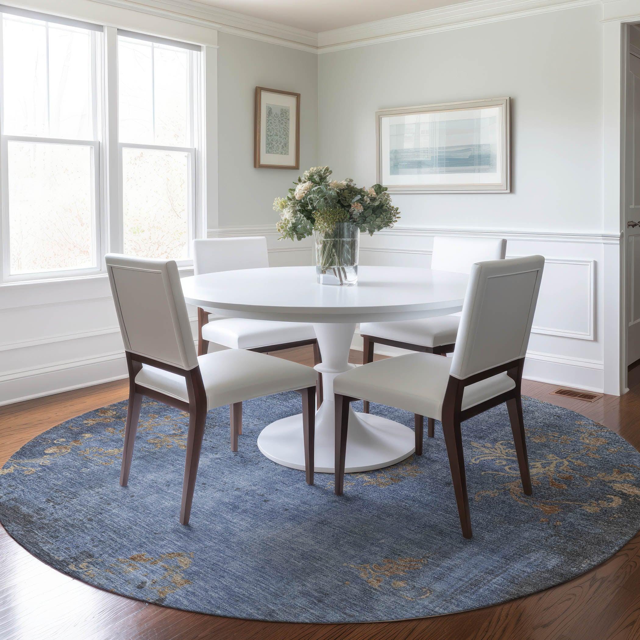 Addison Rugs Naelion Denim Washable Indoor-Outdoor Rug