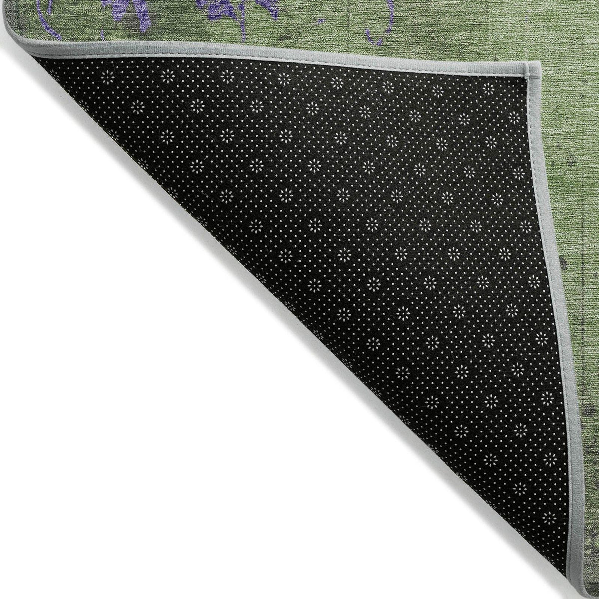 Addison Rugs Naelion Green Washable Indoor-Outdoor Rug