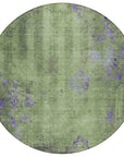 Addison Rugs Naelion Green Washable Indoor-Outdoor Rug