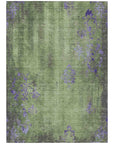 Addison Rugs Naelion Green Washable Indoor-Outdoor Rug
