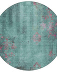 Addison Rugs Naelion Seafoam Washable Indoor-Outdoor Rug