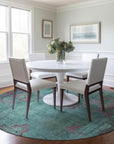 Addison Rugs Naelion Seafoam Washable Indoor-Outdoor Rug