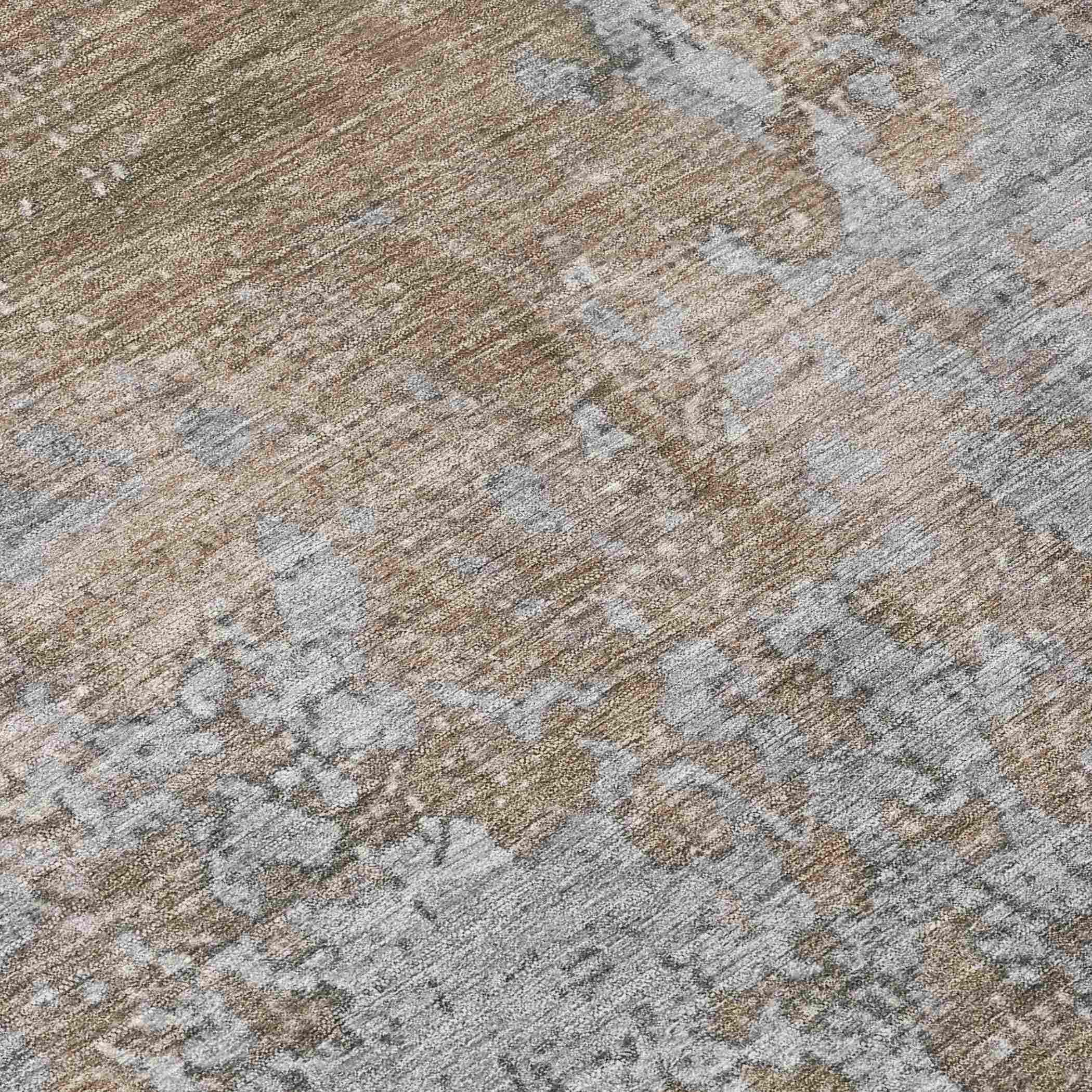 Addison Rugs Naelira Brown Washable Indoor-Outdoor Rug