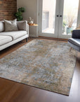 Addison Rugs Naelira Brown Washable Indoor-Outdoor Rug