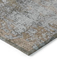 Addison Rugs Naelira Brown Washable Indoor-Outdoor Rug