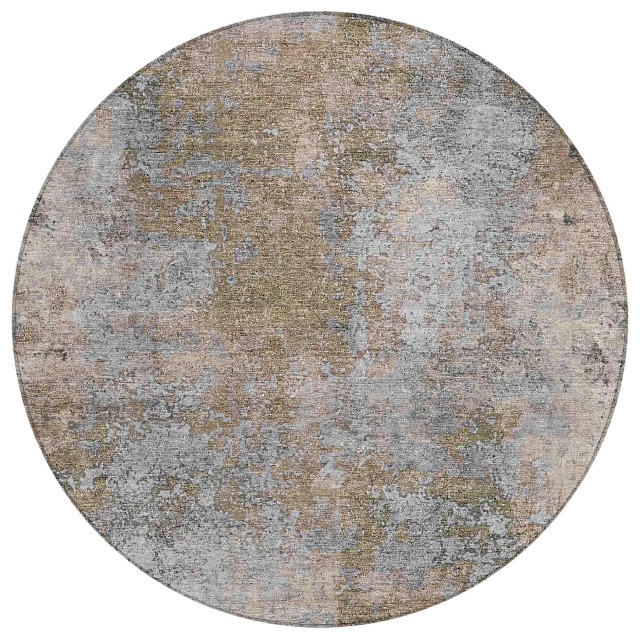 Addison Rugs Naelira Brown Washable Indoor-Outdoor Rug