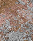 Addison Rugs Naelira Orange Washable Indoor-Outdoor Rug