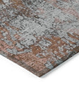 Addison Rugs Naelira Orange Washable Indoor-Outdoor Rug