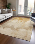 Addison Rugs Naelon Gold Washable Indoor-Outdoor Rug
