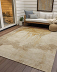 Addison Rugs Naelon Gold Washable Indoor-Outdoor Rug