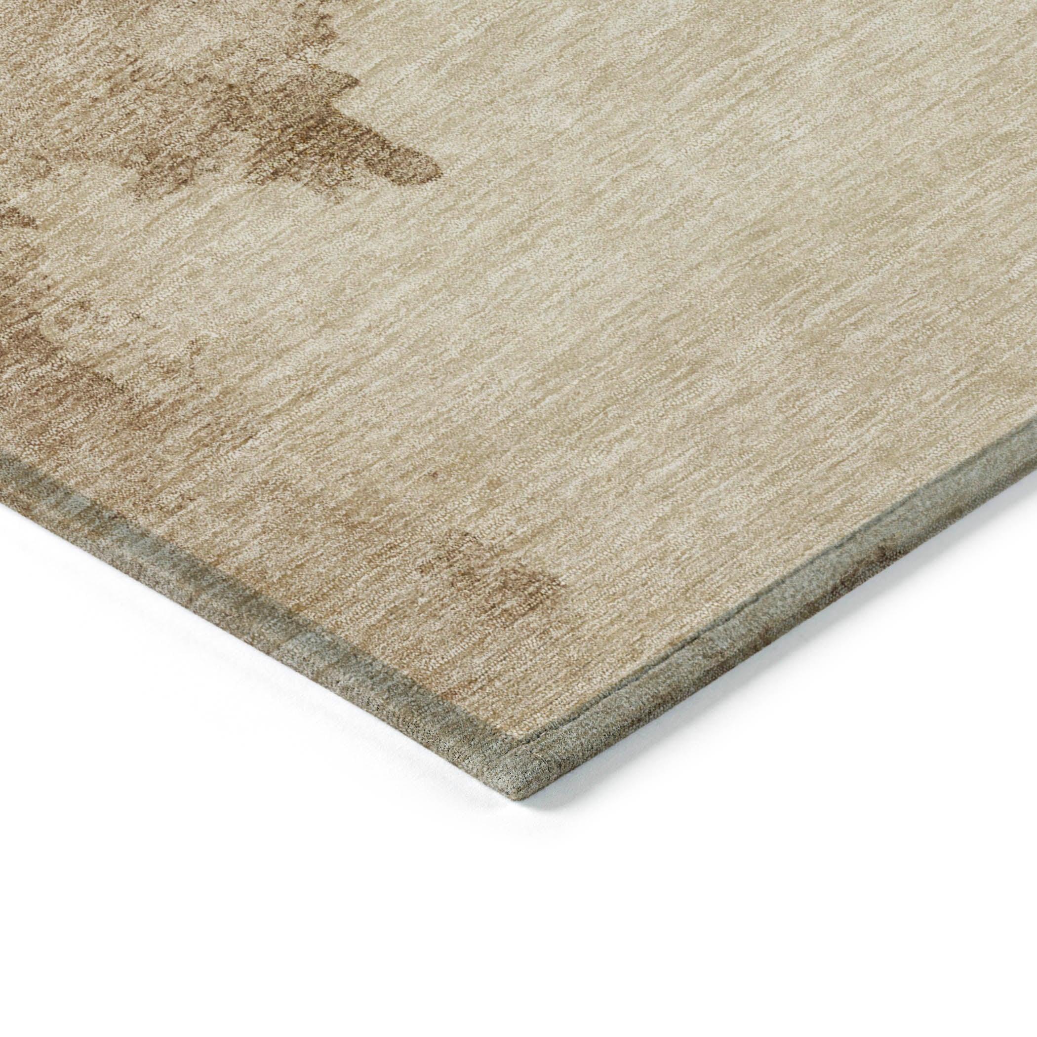 Addison Rugs Naelon Gold Washable Indoor-Outdoor Rug