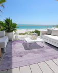 Addison Rugs Naelon Purple Washable Indoor-Outdoor Rug