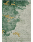 Addison Rugs Naelora Green Washable Indoor-Outdoor Rug