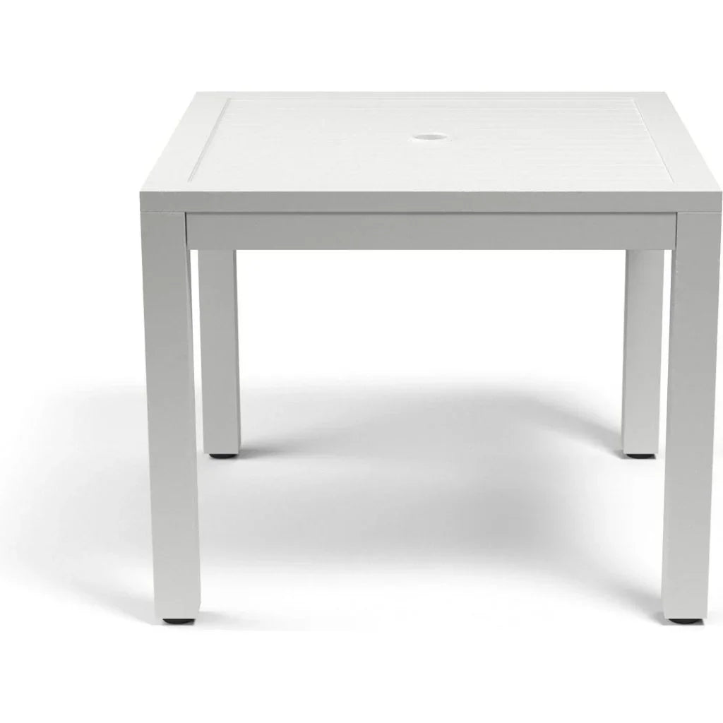 Sunset West Naples Aluminum Square Outdoor Dining Table