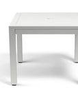 Sunset West Naples Aluminum Square Outdoor Dining Table